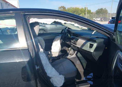 2016 Toyota Corolla Le z USA, uszkodzony, nr VIN 2T1BURHEXGC707222